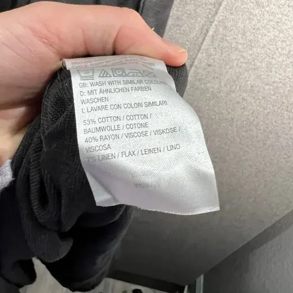 Candace Cameron Bure Sunkissed Regular Midi T-Shirt Dress Washed Black Size 3X - Picture 10 of 14